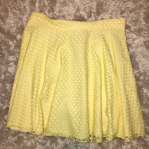 Yellow Flow Skirt
